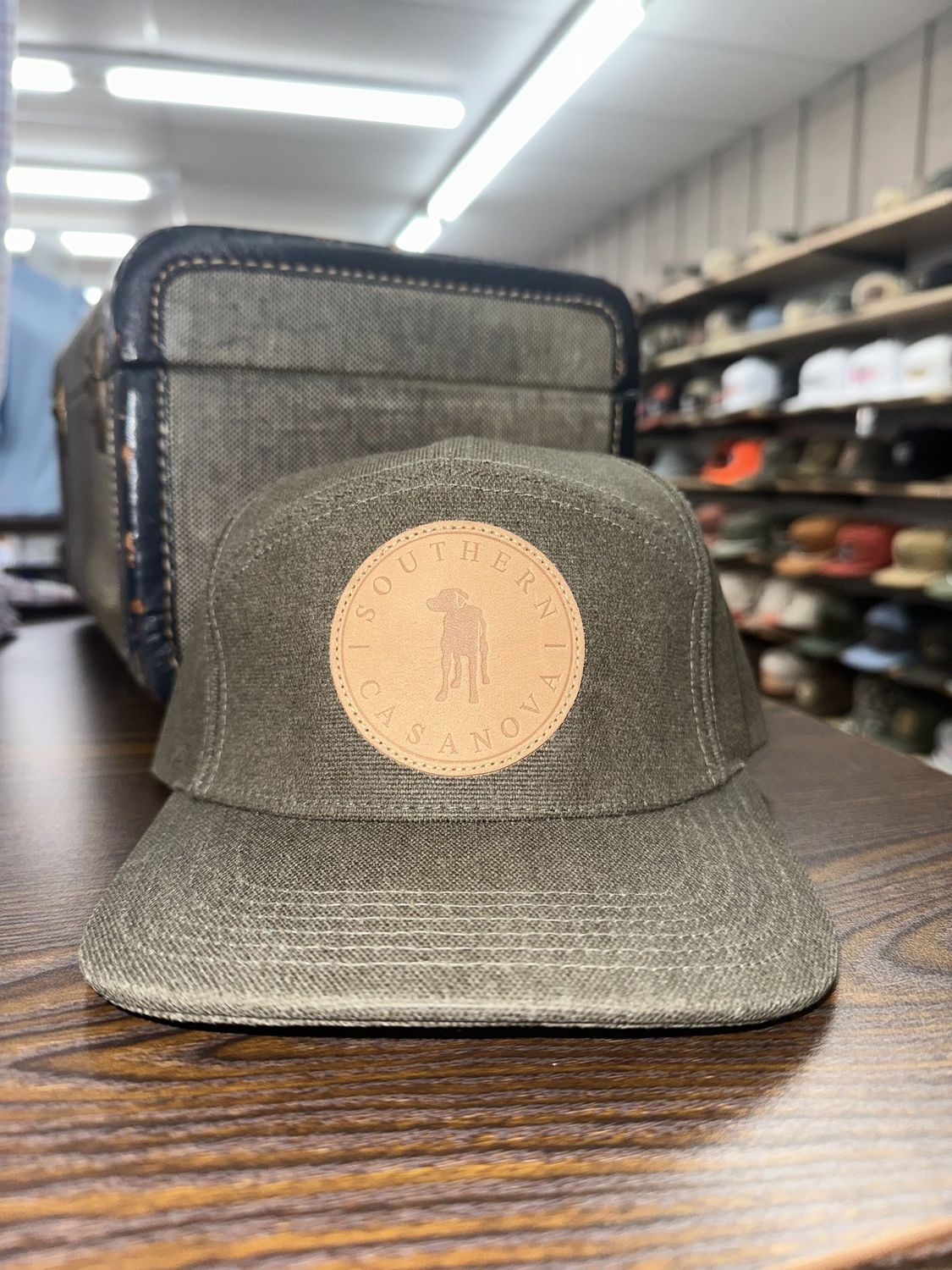 Southern Casanova Hat - Collard Green