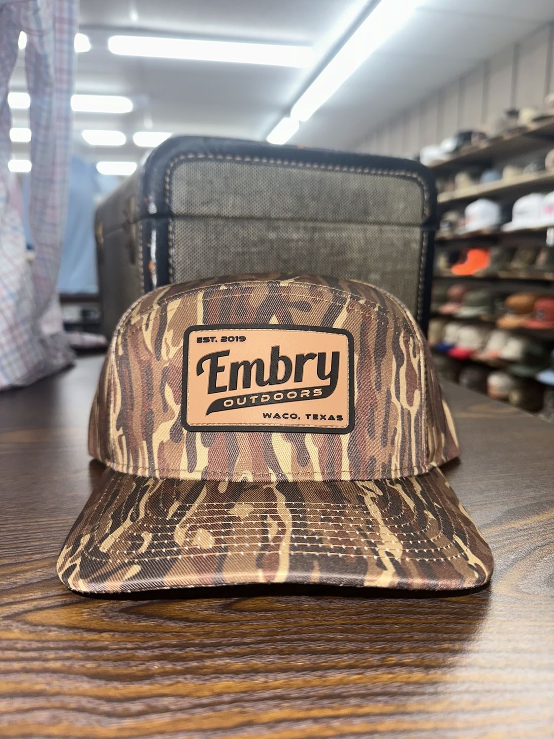 Brown Ranch 6 Panel "Retro" Hat