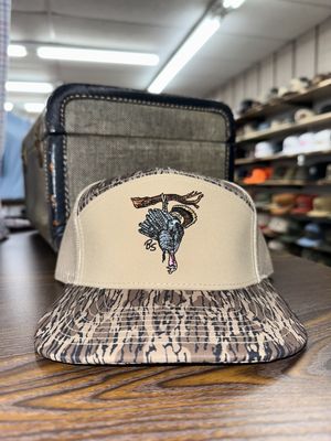 Hangin&#39; Tom 7 Panel Hat - Timber Camo