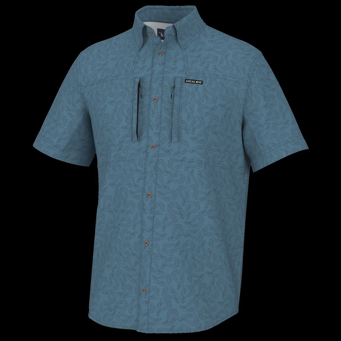 Backcountry Fishing Shirt - Blue Oyster