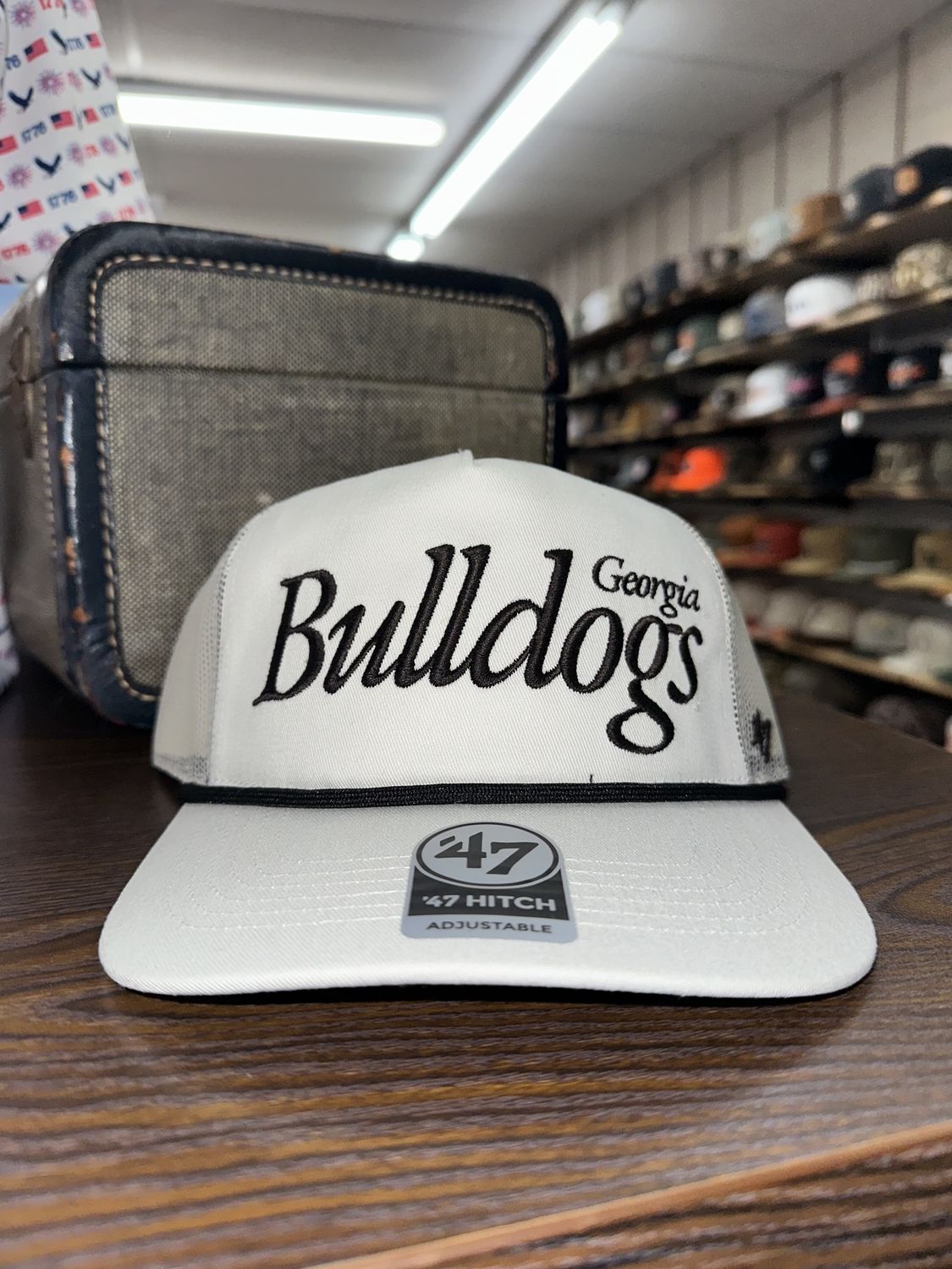 Georgia Bulldogs Sandstone Foundation Script Rope Hat
