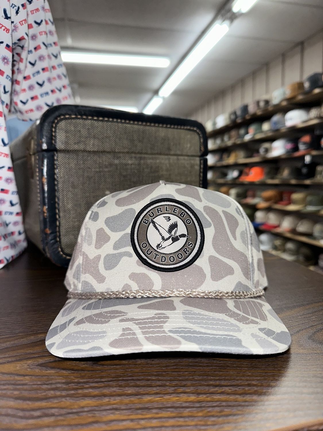 Classic Deer Camo Circle Mallard Hat