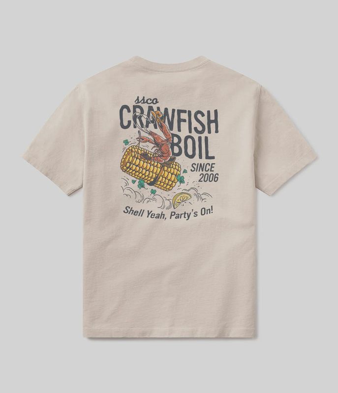 Crawfish Boil Short Sleeve Tee