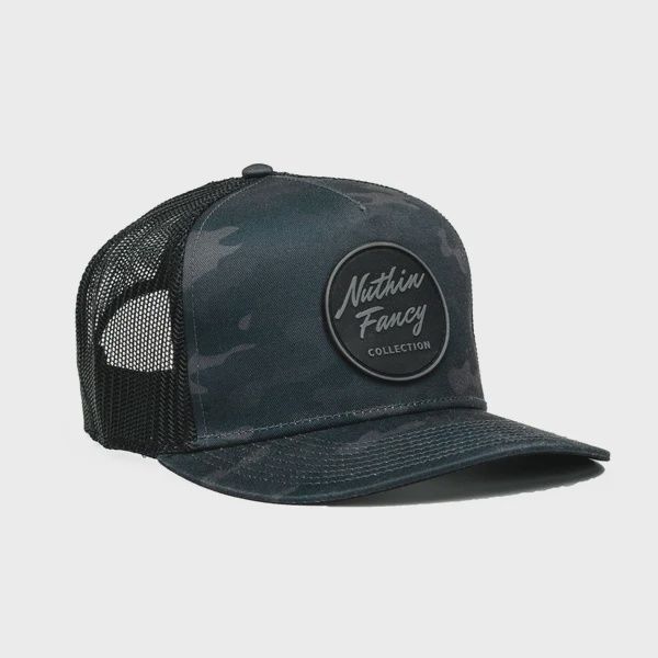 Pioneer Casual Hat - Black Camo