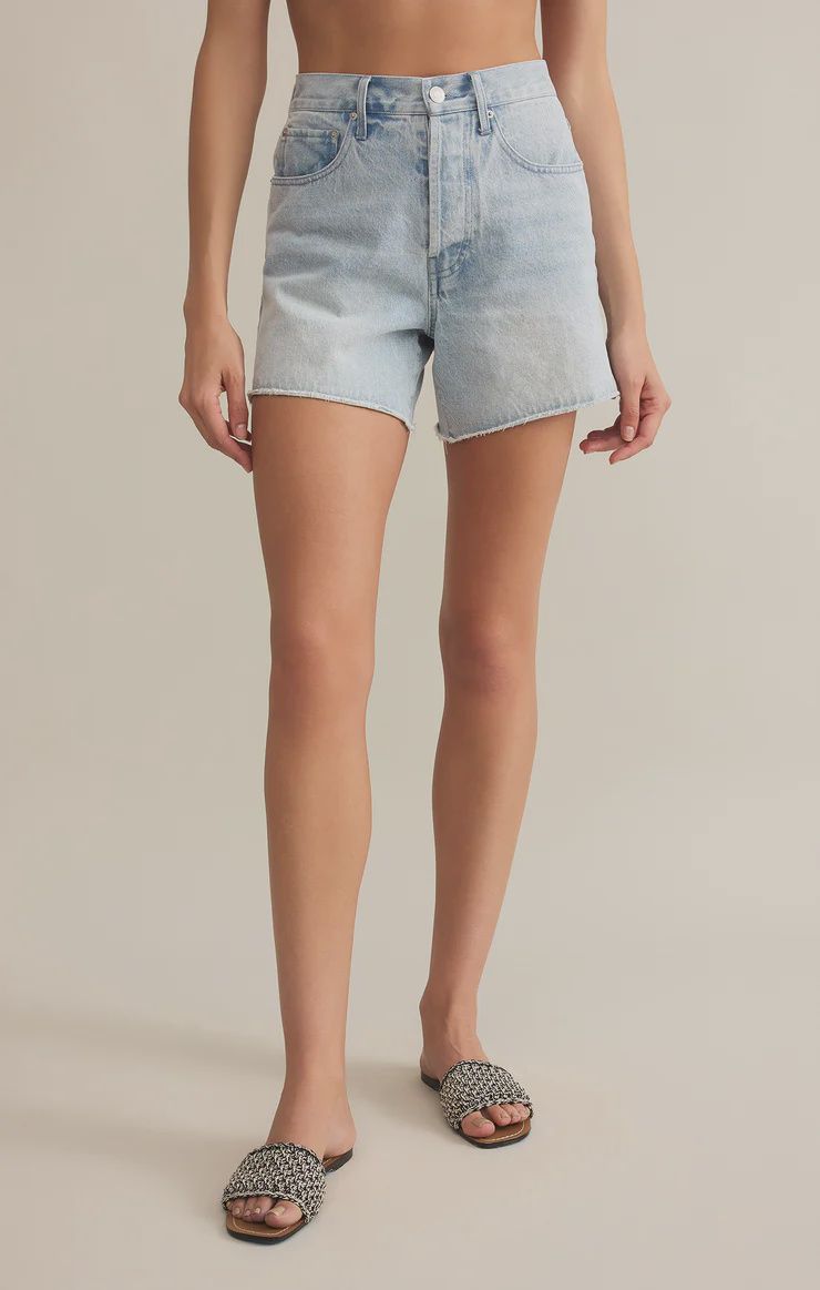 Everyday High-Rise Denim Shorts