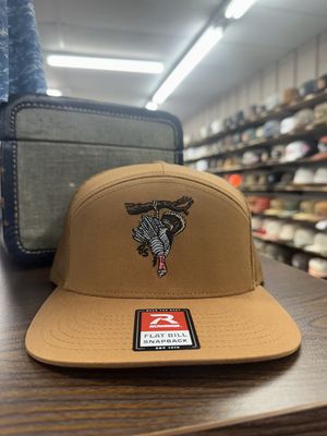 Hangin&#39; Tom 7 Panel Hat - Caramel