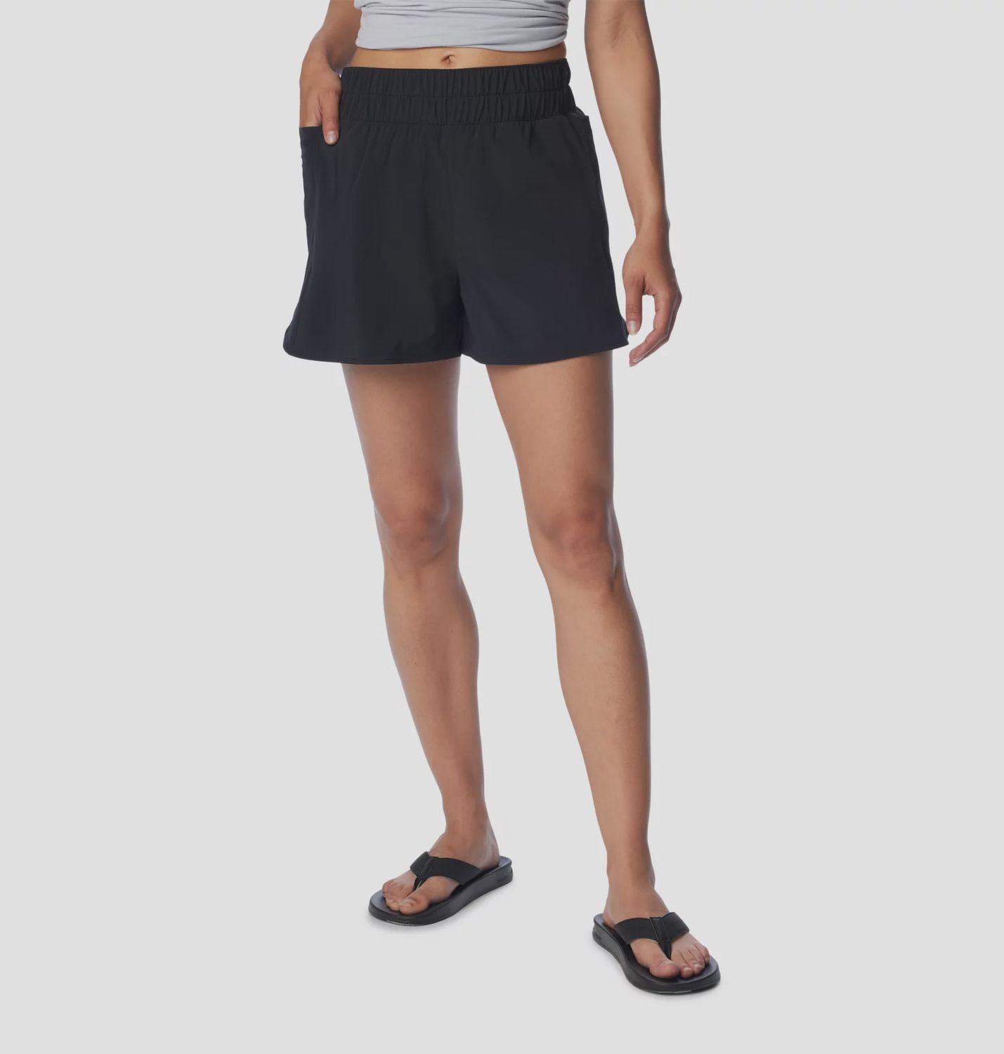 Women&#39;s PFG Tidal Light Lined Shorts, Color: 010-Black, Size: SML