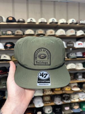 Georgia Bulldogs Moss Pier 47 Captain Rope Hat