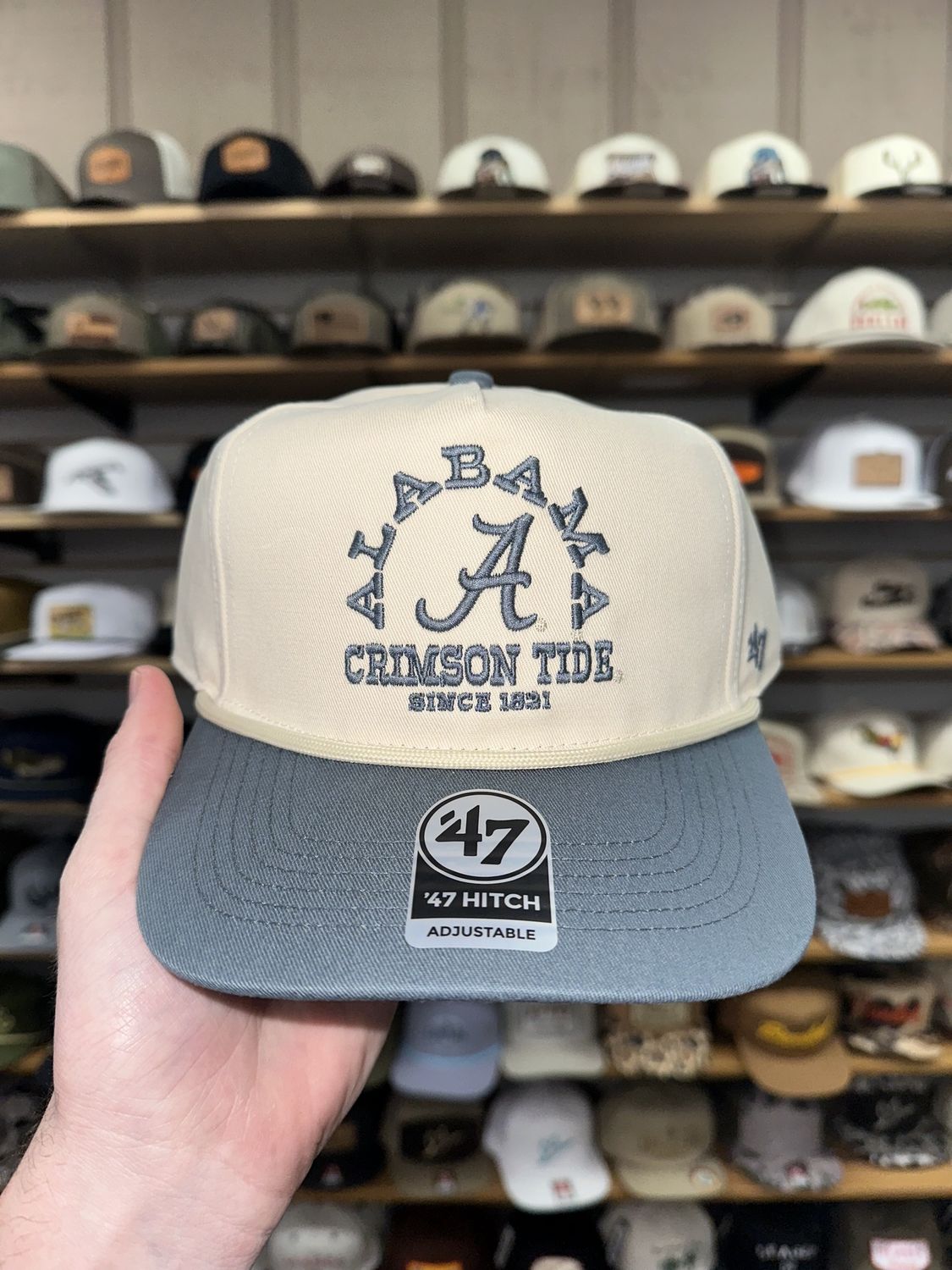 Alabama Crimson Tide Natural Ranchero 47 Hat