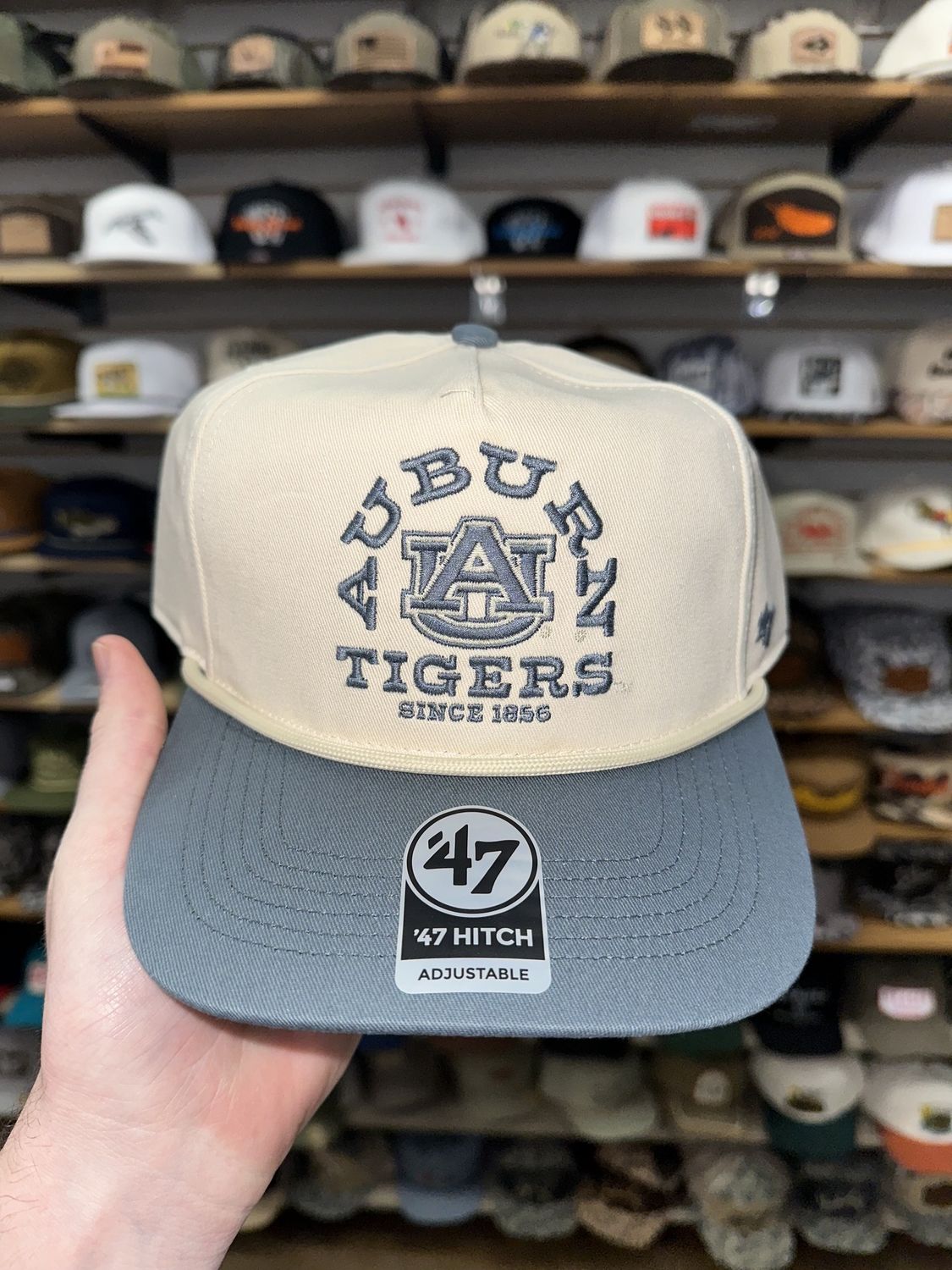 Auburn Tigers Natural Ranchero 47 Hat
