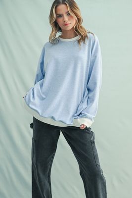 Take Control Soft Micro Striped Pullover