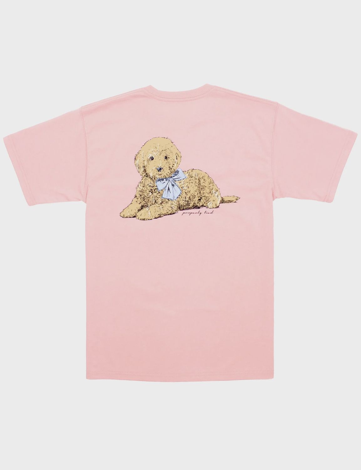 Doodle Short Sleeve Tee - Blush