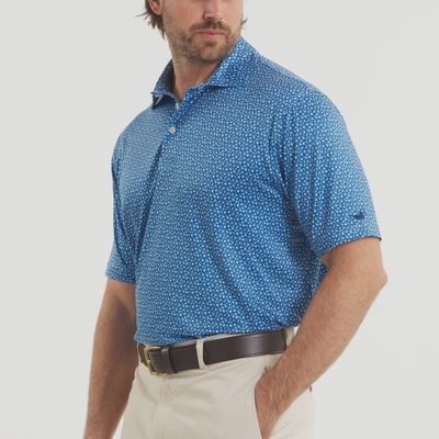 Flyline Performance Polo - Salt &amp; Lime