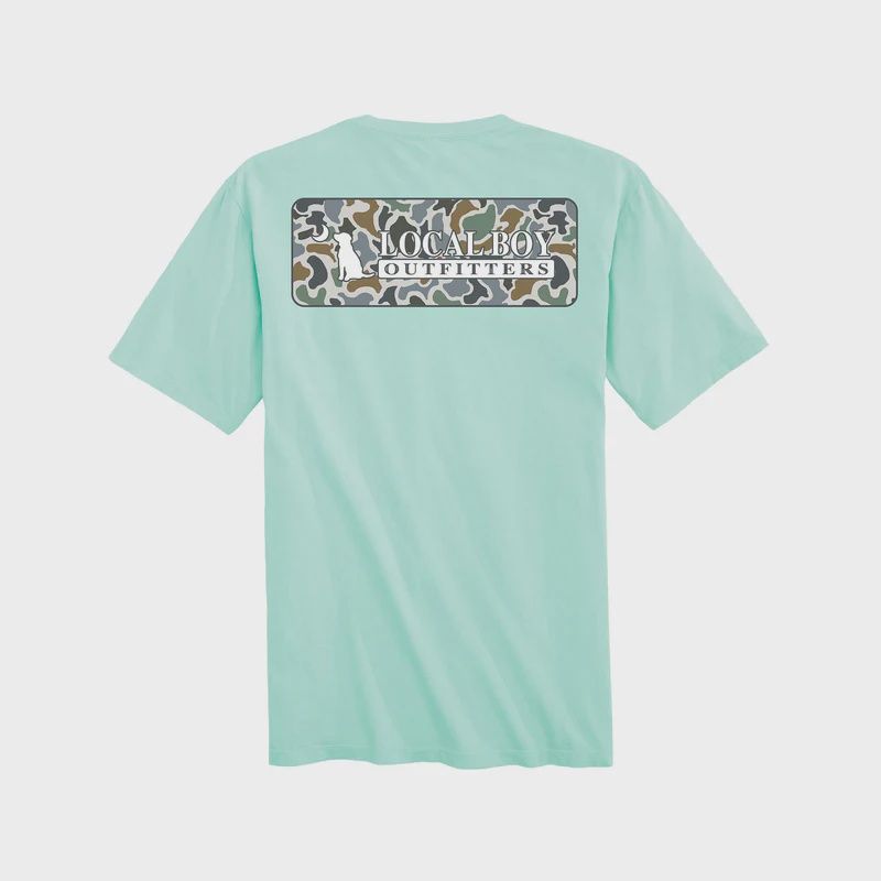 Youth Localflage Bluff Plate Short Sleeve Tee