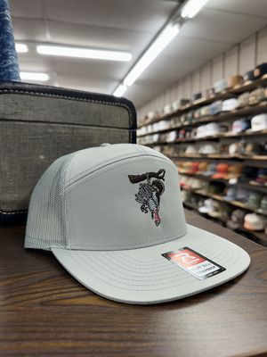 Hanging Tom 7 Panel Hat - Solid Quarry