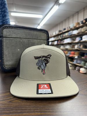 Hanging Tom 7 Panel Split Pale Khaki Brown