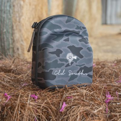6 hat Travel Case - Blackout Camo