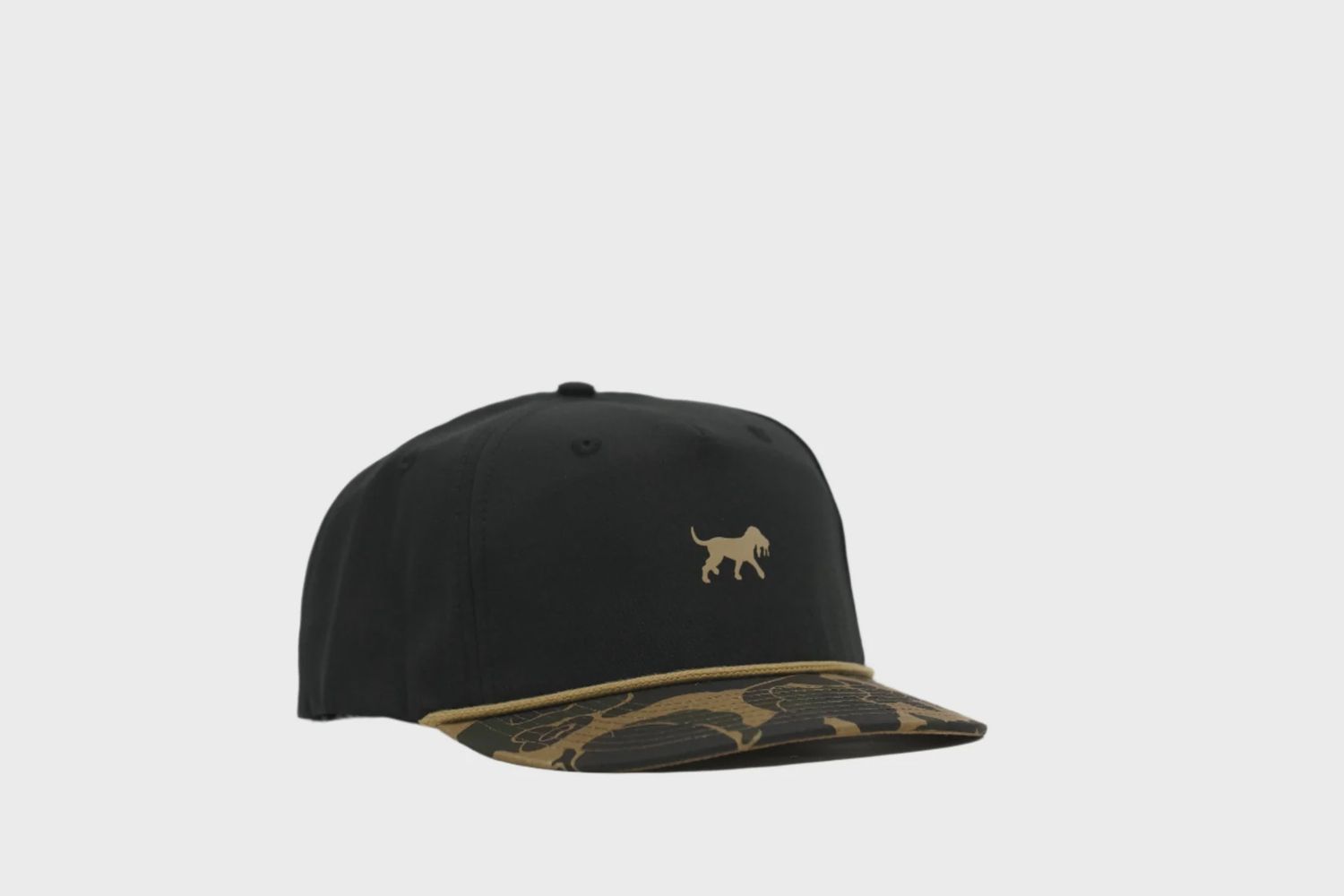Logo Rope Hat - Black/Camo