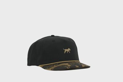Logo Rope Hat - Black/Camo