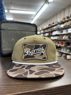 Duck Camo Rubber Patch Rope Hat
