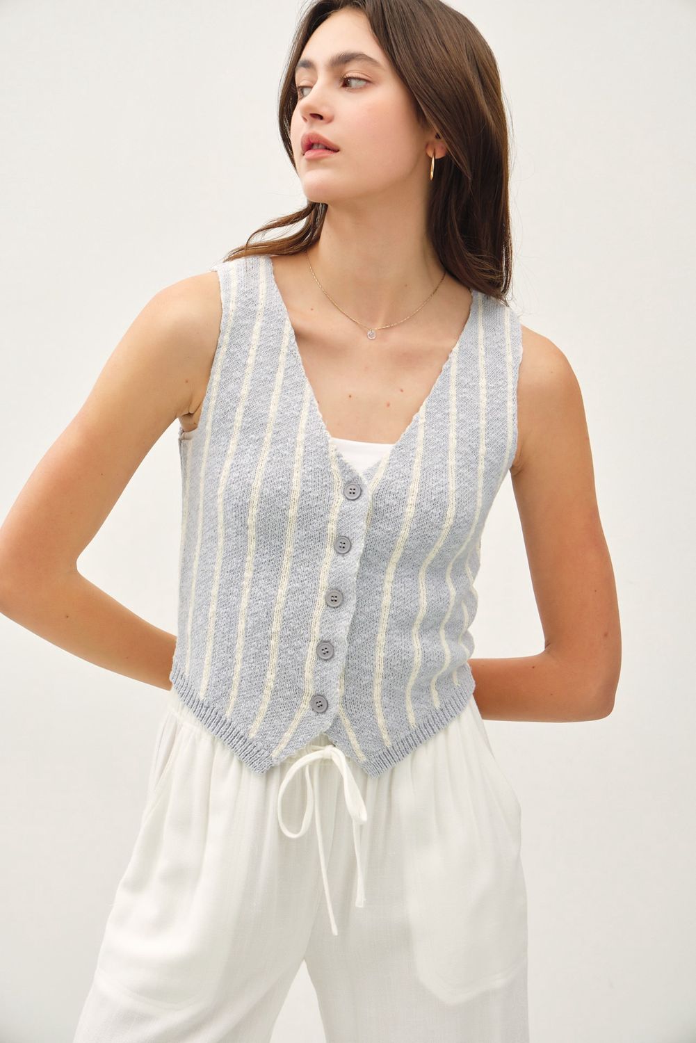 Perfect Striped Vest