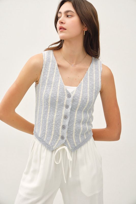 Perfect Striped Vest