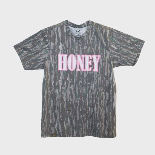 Honey Short Sleeve Camo T-Shirt