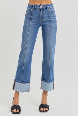 The Kate High-Waisted Straight Leg Jean