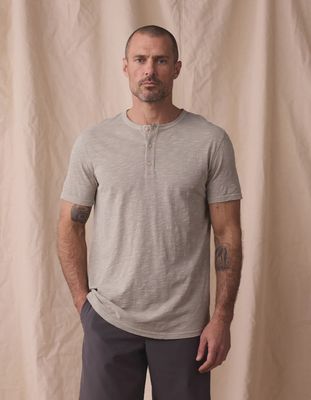 Legacy Jersey Short Sleeve Henley Shirt