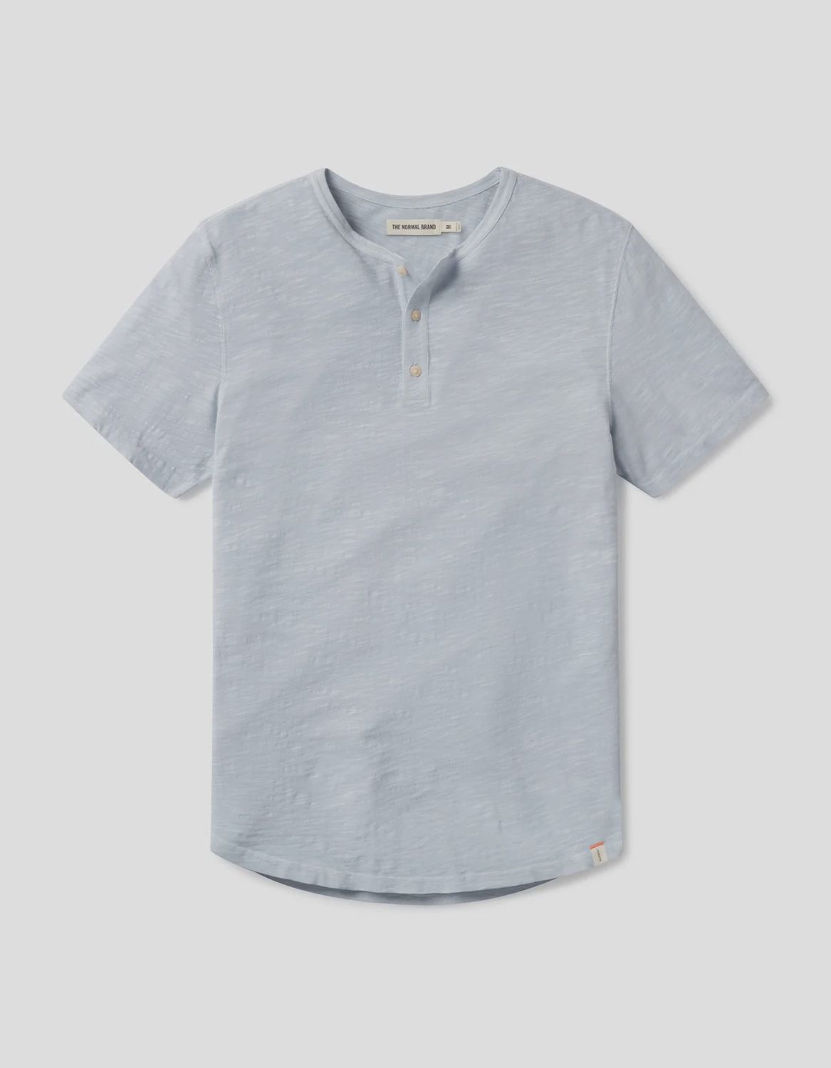 Legacy Jersey Short Sleeve Henley Shirt, Color: Mist, Size: MED