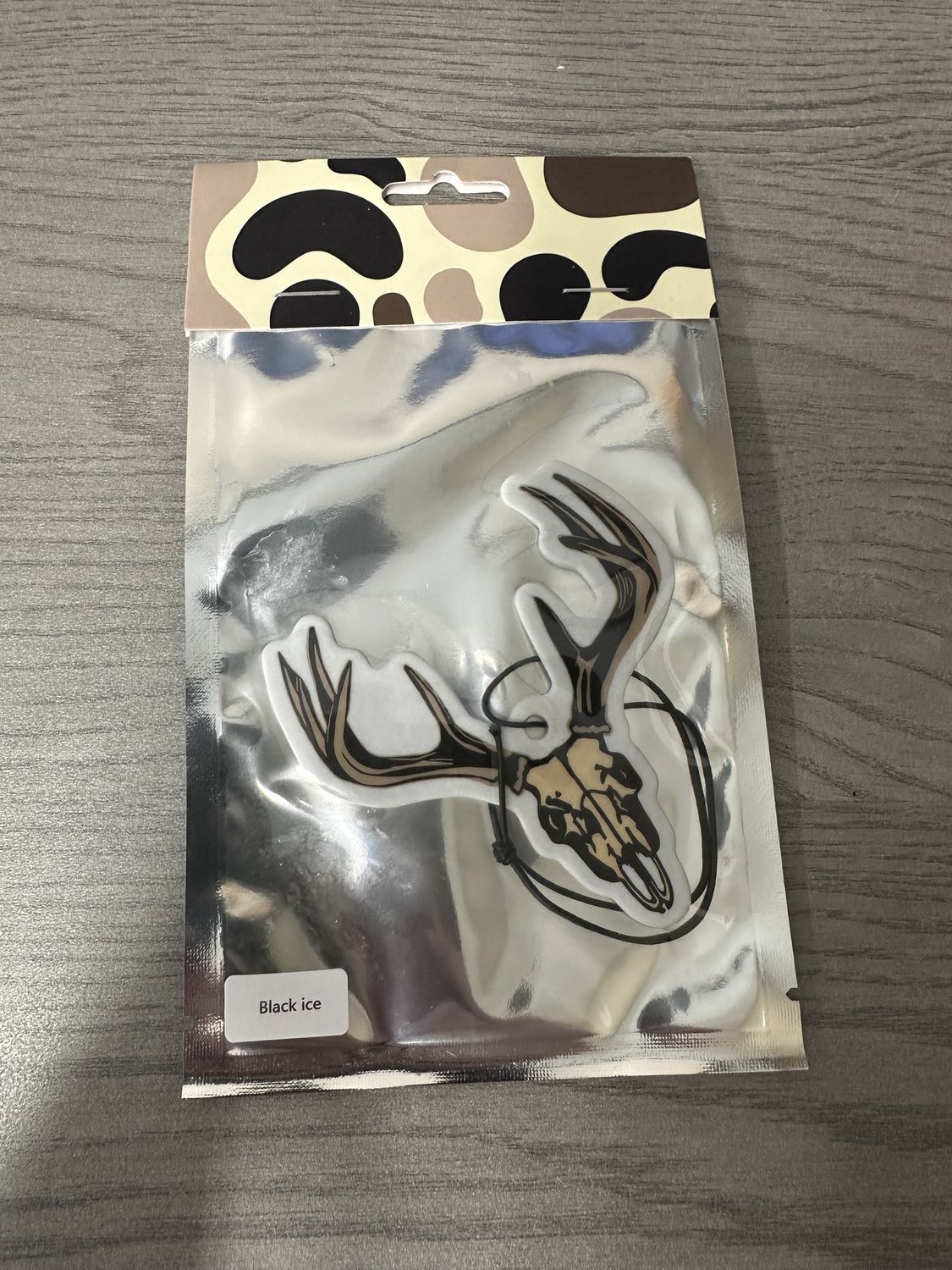 Deer Skull - Black Ice