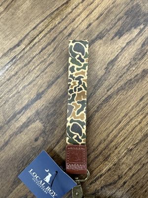 Old School Camo Wrist Lanyard
