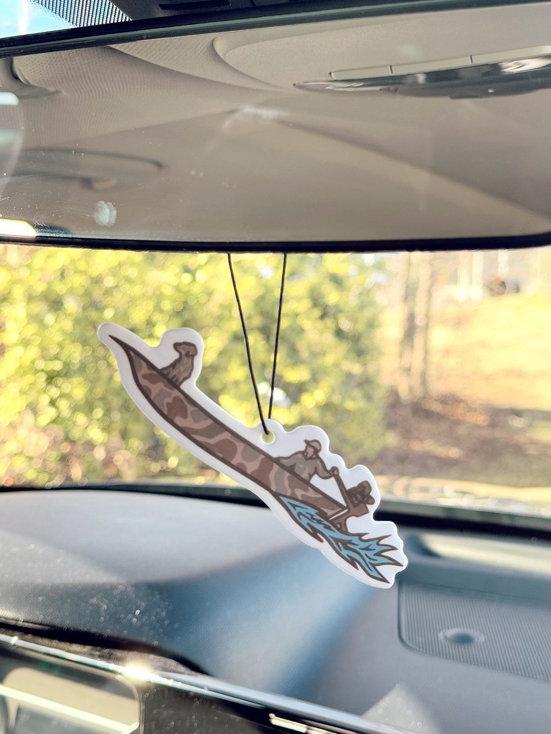 Camo Duck Boat Air Freshner - New Car Scent
