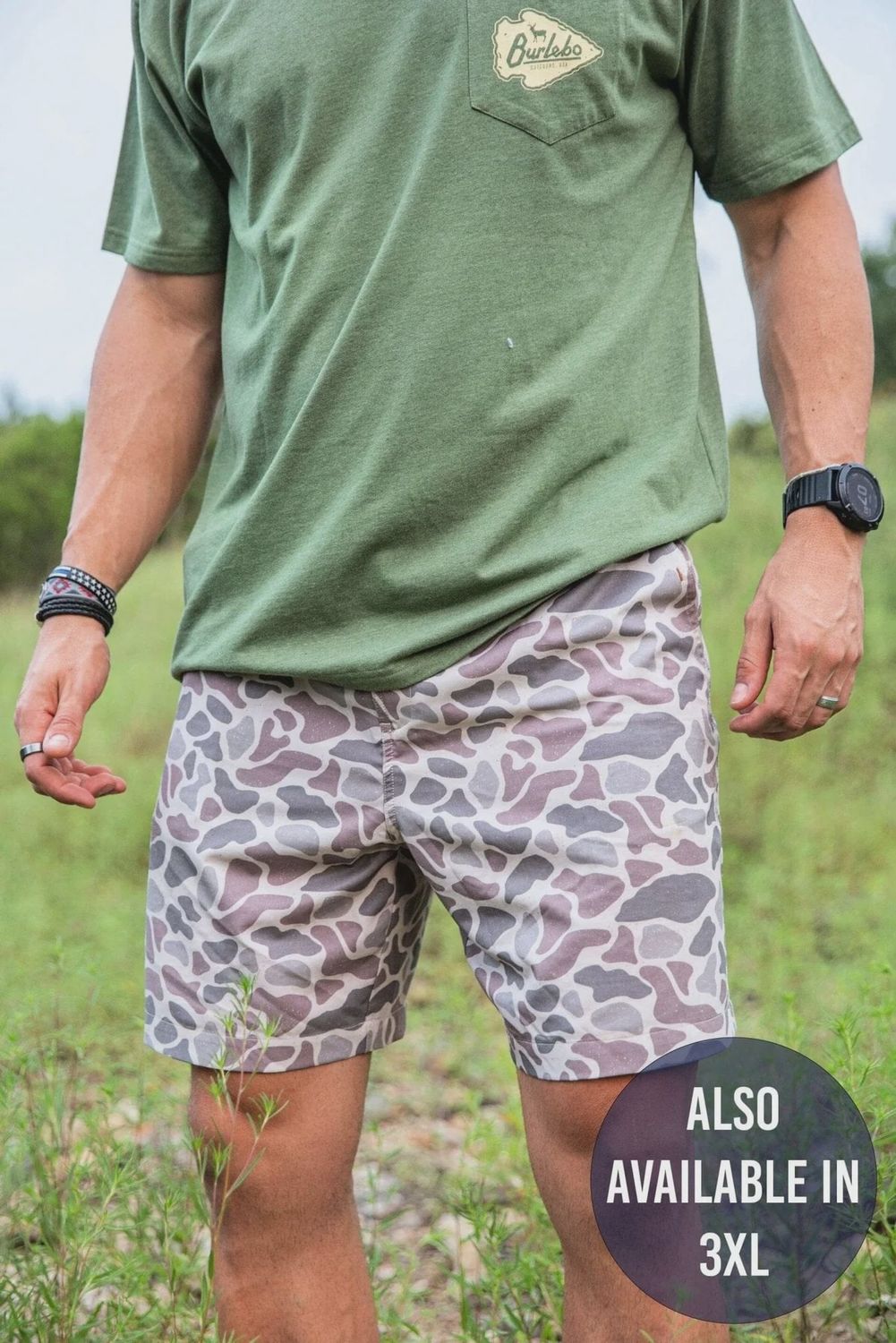 Everyday Shorts - Classic Deer Camo