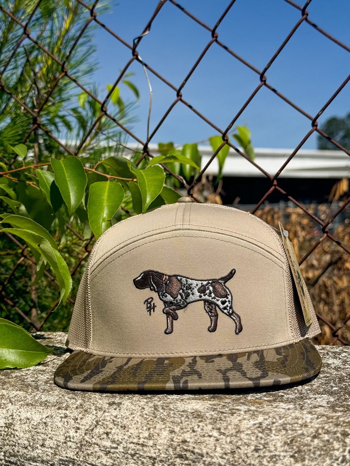 Pointer 7-Panel Hat - Khaki/Bottomland