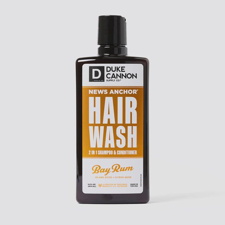 News Anchor 2-in-1 Hair Wash - Bay Rum