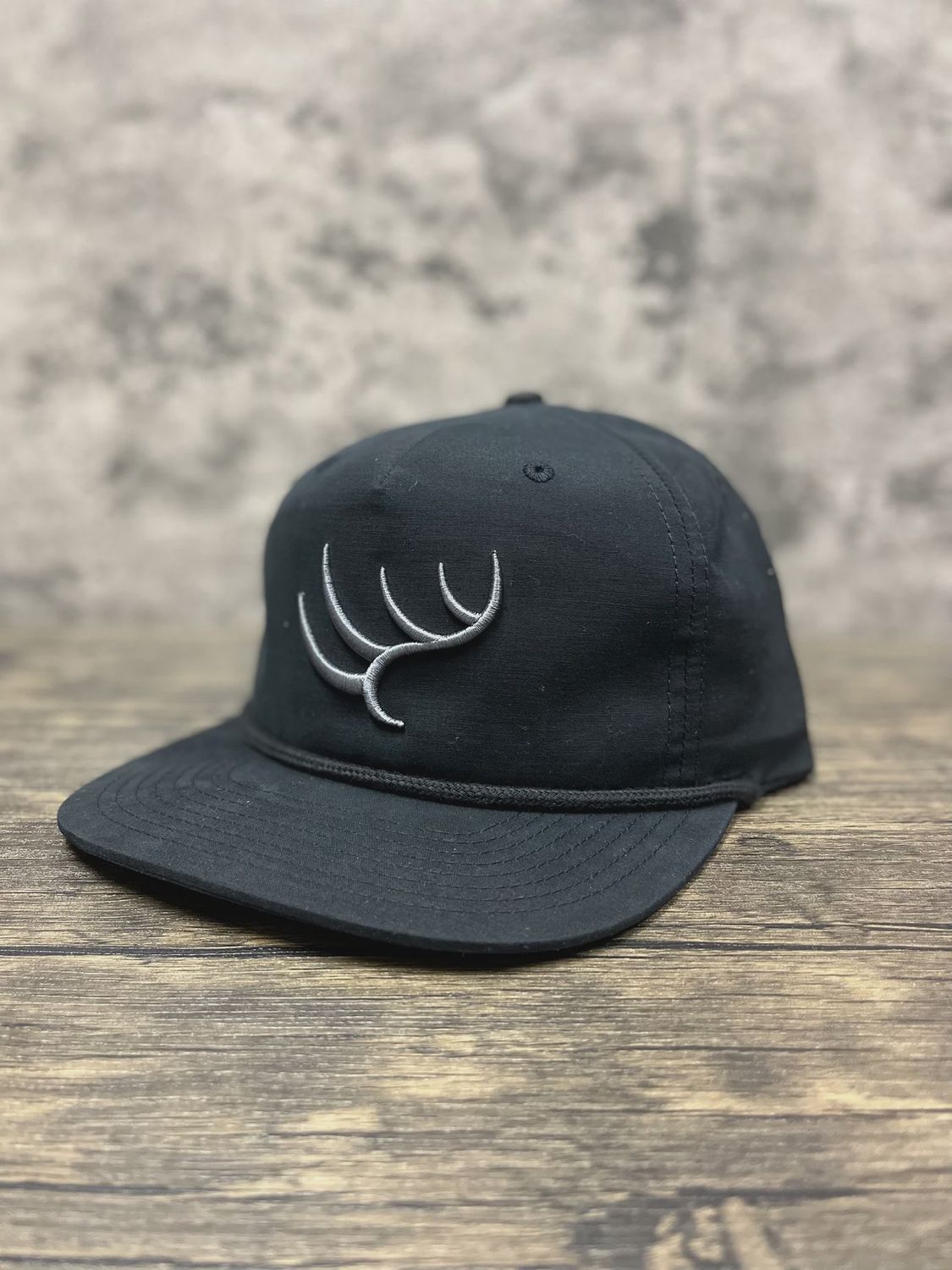Rope Hat Black