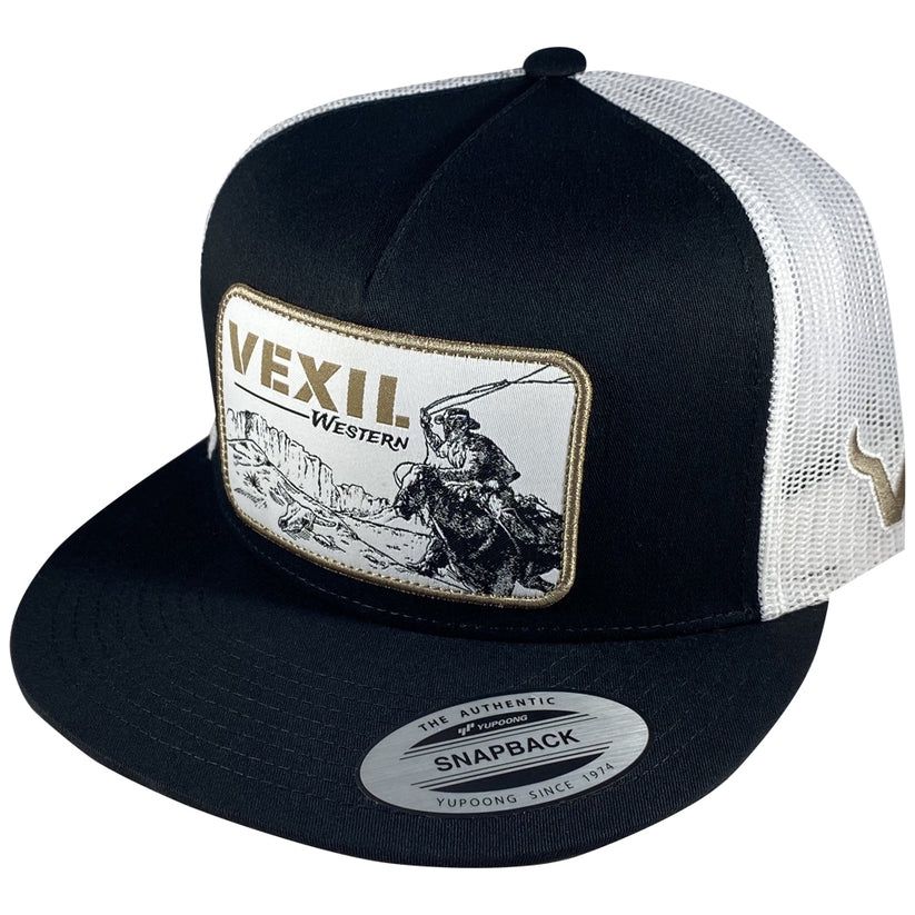 Vexil Western Cowboy Hat - Black/White