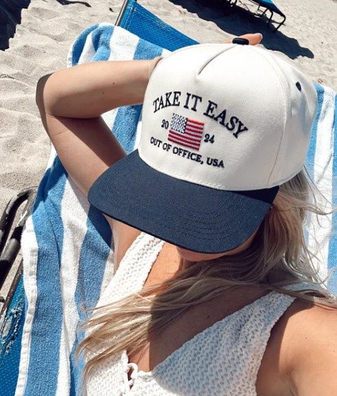 Take It Easy Vintage Trucker Hat