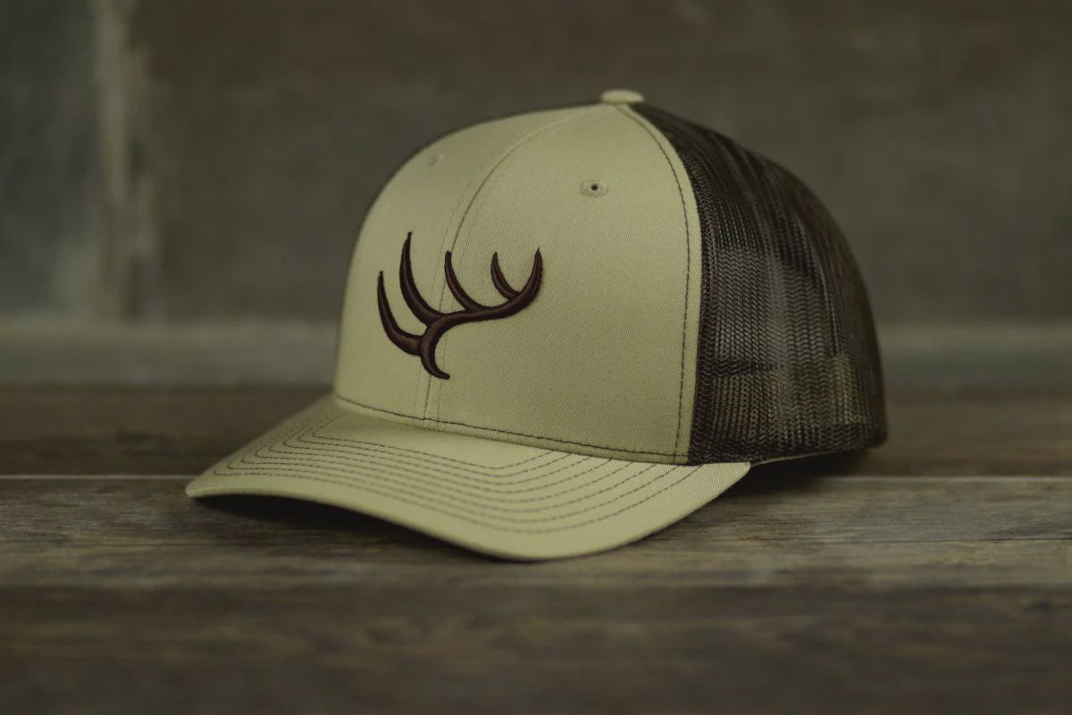 Antler Trucker Hat Khaki/Coffee