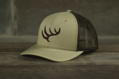 Antler Trucker Hat Khaki/Coffee