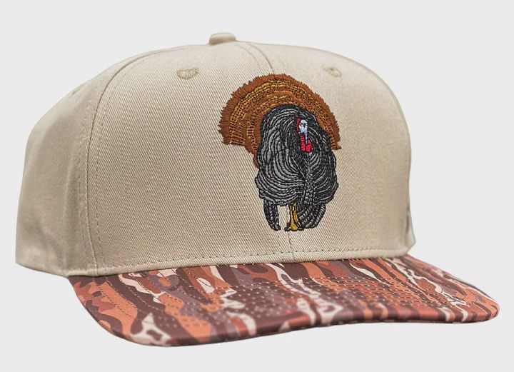 Cream/Brown Ranch Turkey Hat