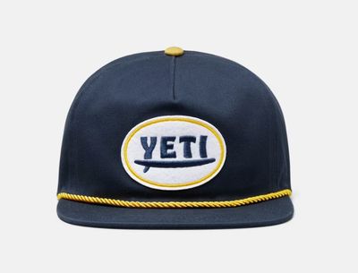 Yeti Big Wave Flat Brim Rope Hat