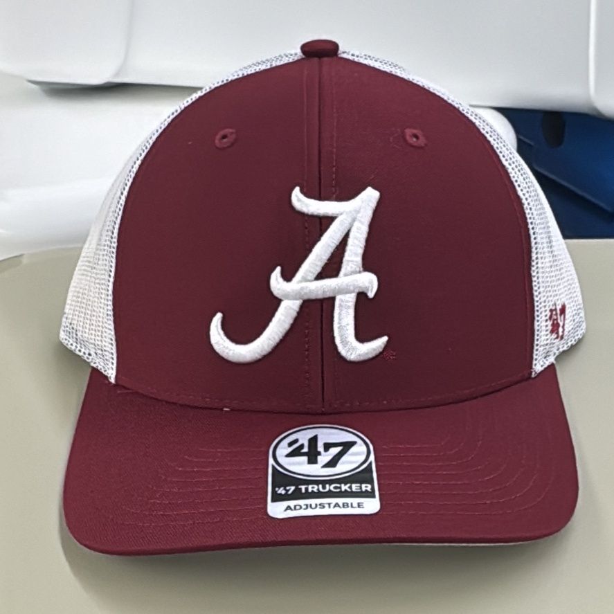 Alabama Crimson Tide Razor Red 47 Trucker Hat