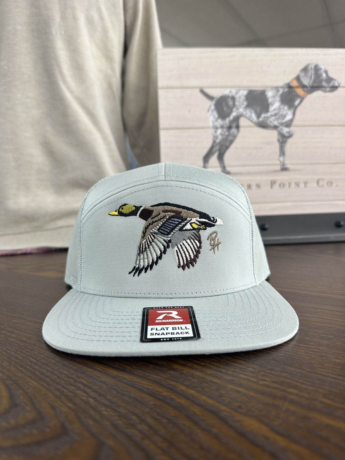 Mallard 7-Panel Hat - Quarry