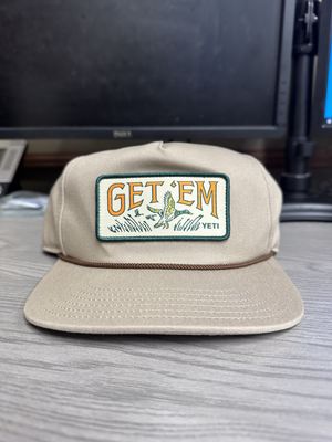 YETI Wetlands Get &#39;Em Mid Pro Flat Brim Hat