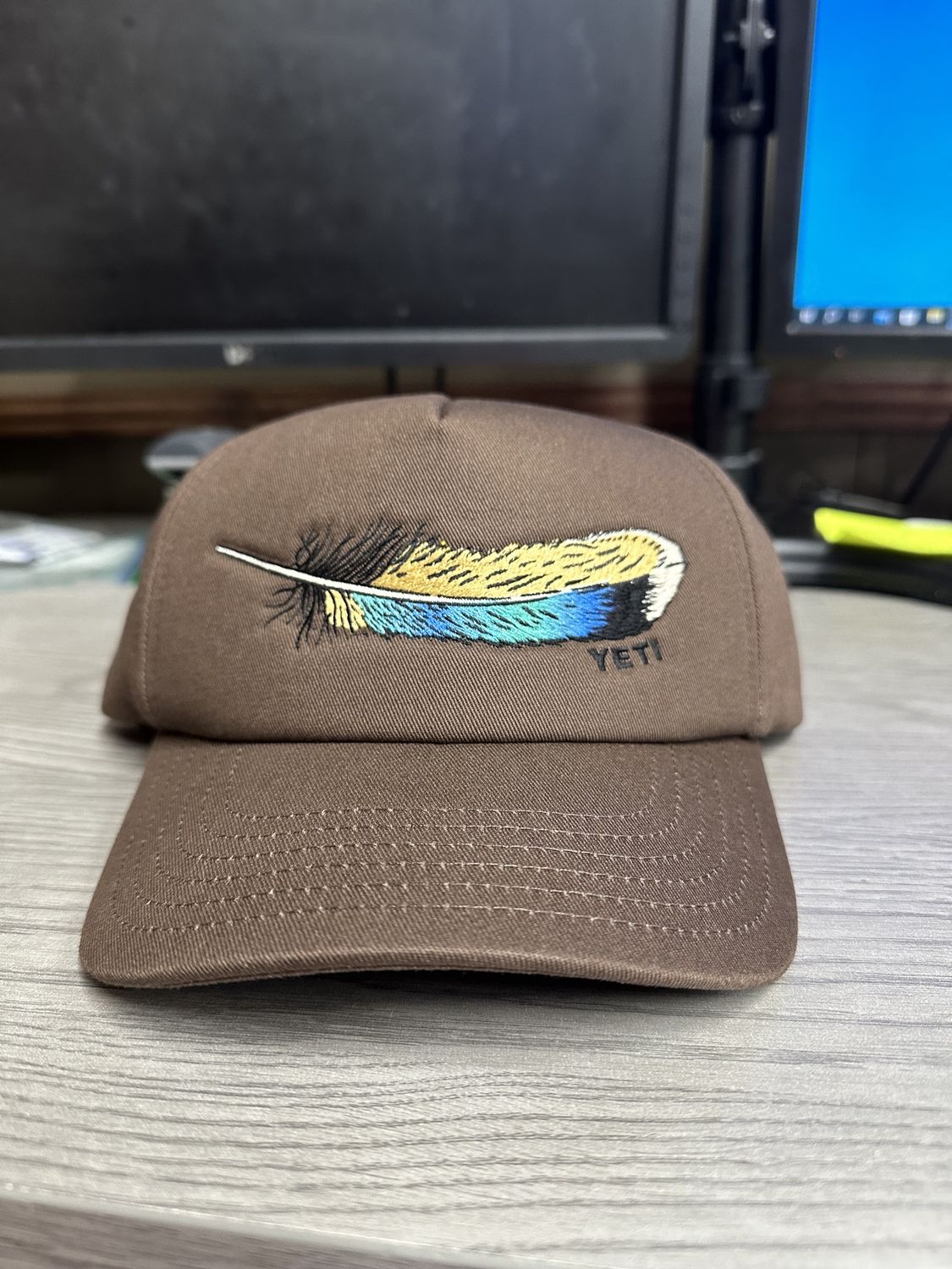 YETI Wetlands Duck Feather Mid Pro Flat Brim Hat