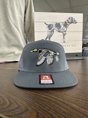 Mallard 7-Panel Hat - Charcoal