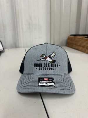 Flying Wood Duck Youth Hat - Heather/Black