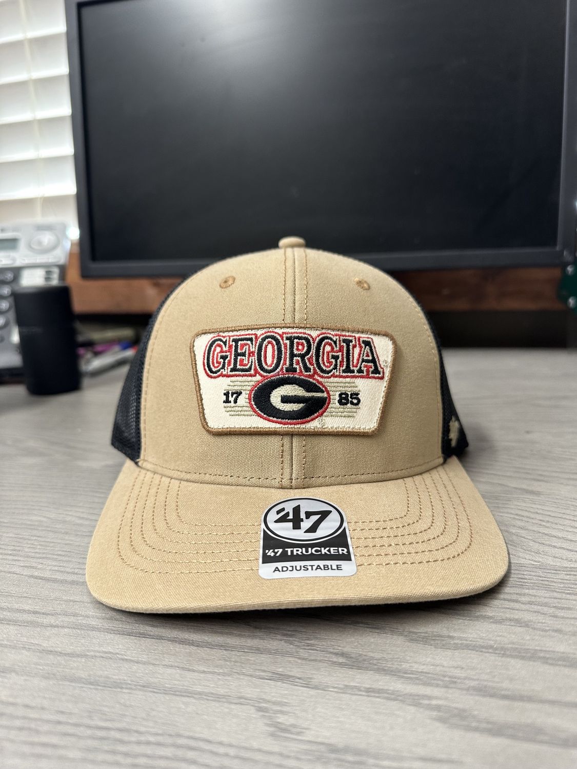 Georgia Bulldogs Khaki Ridgewood Hat